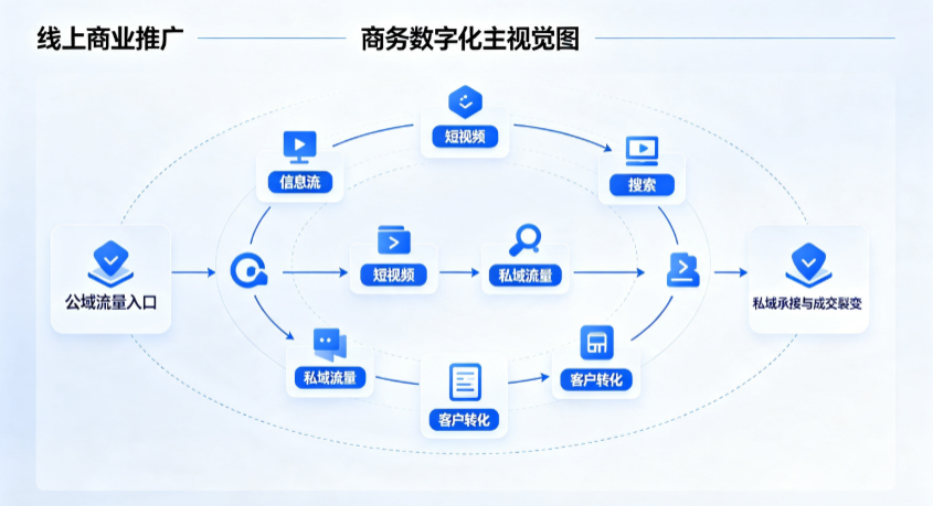 拉孜县线上商业推广怎么做？全域流量闭环搭建与低成本转化实战指南